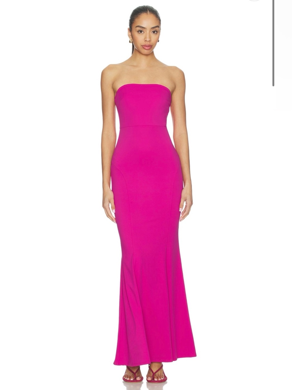 NEW Superdown Saphira Strapless Gown in Pink Sz XL
